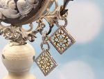 (TAG-LD4011E) 14K Diamond Charm Earrings*Reg.$1500