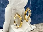 (LD3545E) 14K XOX0 Hoop Earrings*Reg.$800