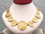 TAGLIAMONTE Designs (ORO-149) 18K Multi-Cameo Necklace *Once in a Lifetime*