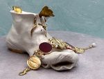 TAGLIAMONTE Designs (SH071-Red) 18K Cameo Bracelet w/ *Rubies, Pearls*Venus*Reg.$5500