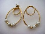 14K Yellow Gold + Freshwater Pearl Earrings (LDM2325)