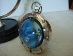 Authentic Models ~ SC056 ~ Eye of the Time Porthole Clock *Aged Brass*