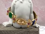 TAGLIAMONTE Designs (LD3555B) 18K Venetian Intaglio Bracelet *Reg.$4200