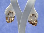 (TAG-LD4015E) 14K Diamond Pavé Shrimp Style Earrings*Reg.$1500