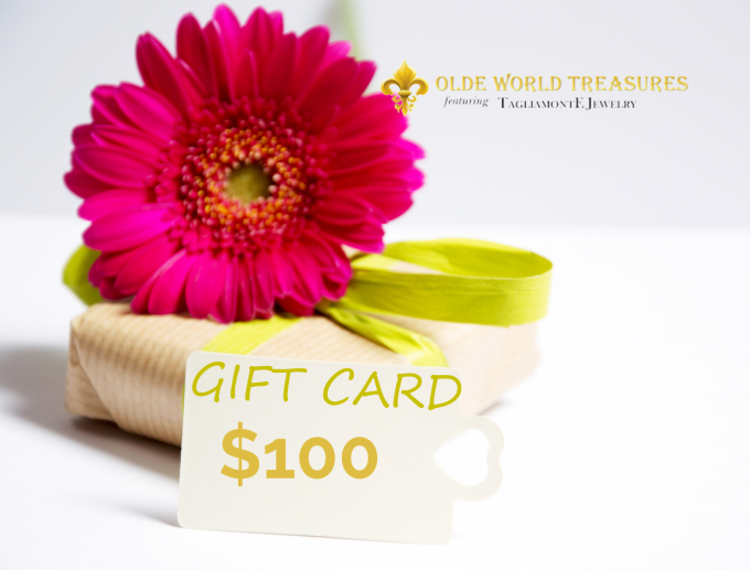 One Hundred Dollar Gift Certificate