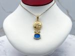 TAGLIAMONTE Designs (2350N) 925SS/YGP Venetian Cameo Necklace *Nereids*Reg.$425