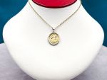 TAGLIAMONTE Designs (SH213) 14K Gold Pendant *Maypole Festival*Diamonds*Reg.$600