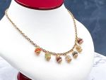 TAGLIAMONTE Designs (LD3511)14K Etruscan Revival Charm Necklace*Reg.$1850