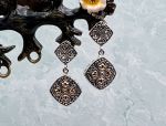 SAMUEL B *BJC* (60913E) 925SS/18K Accents Earrings*Reg.$175