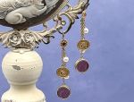 TAGLIAMONTE Designs (LD3548E)14K Venetian Intaglio Earrings*Reg.$950