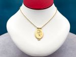 TAGLIAMONTE Designs  (SH743) 18K Cameo Necklace w/ Diamonds*Terpsichore*Reg.$1675