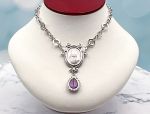 TAGLIAMONTE Designs (2030N) 925SS, 18K. Cameo Necklace *3 Graces*Reg.$450