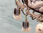 TAGLIAMONTE Designs (2033E,2034E) 925SS/YGP Intaglio Earrings*Reg.$325