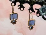 TAGLIAMONTE Designs(1244) 925SS/YGP Venetian Cameo Earrings *Eagle*Reg.$180