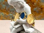 TAGLIAMONTE Designs (ORO-117) 18K Venetian Intaglio Bracelet *MSRP: $6000*