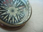 Authentic Models ~ SC055 ~ Eye of the Time Porthole Clock *Aged Brass*