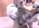 SAMUEL B *BJC* (62236P.BT) 925 SS Dream Catcher Blue Topaz Pendant*Reg.$150