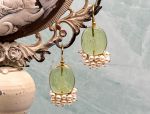 TAGLIAMONTE Designs (2031E,2032E) 925SS/YGP Intaglio Earrings*Reg.$325