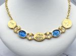 TAGLIAMONTE Designs (2350N) 925SS/YGP Venetian Cameo Necklace *Nereids*Reg.$425