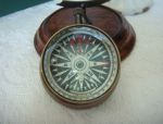 Authentic Models ~ SC055 ~ Eye of the Time Porthole Clock *Aged Brass*