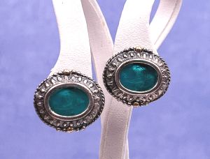 TAGLIAMONTE (1897) 925SS, 18K Venetian Intaglio Earring*Cupid*Reg.$250