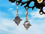 TAGLIAMONTE Designs (LDM2281) 18K Cameo Charm Earrings *Cupid w/ Dog*Reg.$1400