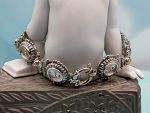 TAGLIAMONTE Designs (LD3540B) 925SS, 14K Cameo Bracelet *Pegasus*Reg.$650