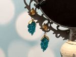 TAGLIAMONTE Designs (1985) 925SS/YGP Apatite Earrings*Reg.$180