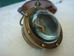 Authentic Models ~ SC055 ~ Eye of the Time Porthole Clock *Aged Brass*