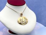 TAGLIAMONTE Designs (2171P) 925/YGP Cameo Enhancer Pendant *Tribute to Maternity*Reg.$200