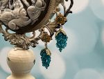 TAGLIAMONTE Designs (1985) 925SS/YGP Apatite Earrings*Reg.$180