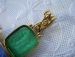 TAGLIAMONTE Designs (2222) 14K Venetian Cameo Pendant *Pearls*Beautiful*