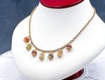 TAGLIAMONTE Designs (LD3511)14K Etruscan Revival Charm Necklace*Reg.$1850