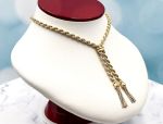 Milor (LD4013N) 18K Rope w/ Tassel Style Necklace*Reg.$2400