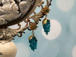 TAGLIAMONTE Designs (1985) 925SS/YGP Apatite Earrings*Reg.$180