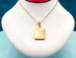 TAGLIAMONTE Designs (2157P) 925SS/YGP Micromosaic Pendant*Miosotis*Reg.$250