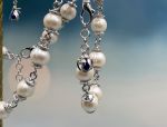 TAGLIAMONTE Designs (1480) 925SS/Rhod. XL Fresh Water Cultured Pearl Necklace* La Principessa*Reg.$1000