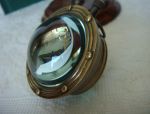 Authentic Models ~ SC055 ~ Eye of the Time Porthole Clock *Aged Brass*