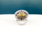 TAGLIAMONTE Designs (2171R) 925SS,18K Cameo Ring*Aurora Chariot*Size 7*Reg.$280