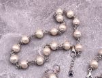 TAGLIAMONTE Designs (1480) 925SS/Rhod. XL Fresh Water Cultured Pearl Necklace* La Principessa*Reg.$1000