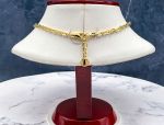 TAGLIAMONTE Designs (2024N) 925SS/YGP Venetian Cameo Necklace *Cupid*Reg.$700