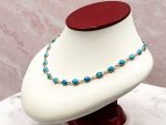 TAGLIAMONTE Designs (LD3549-S.B.Turquoise)14K Gemstone By the Inch Necklace*Reg.$1895