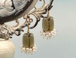 TAGLIAMONTE Designs (2071E) 925SS/YGP Intaglio Earrings*Pearls*Reg.$325