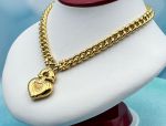 (LD3541N) 14K Heart's Desire Curb Link Necklace*BOLD*Reg.$4700