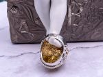 TAGLIAMONTE (VS025) 925SS / 18K Ring Size-7.5