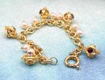 Tagliamonte (LD3552B) 925/YGP Etruscan Revival Charm Bracelet *Reg.$650