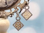 (TAG-LD4011E) 14K Diamond Charm Earrings*Reg.$1500