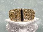 OTC International (TAG-LD4001B) 18K Filigree Link Bracelet*Reg.$4000