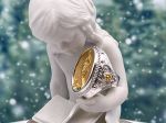 TAGLIAMONTE (VS025) 925SS / 18K Ring Size-7.5