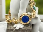 TAGLIAMONTE (LDM1509) 925SS/YGP, 14K Accents Venetian Cameo Bracelet*Reg.$550